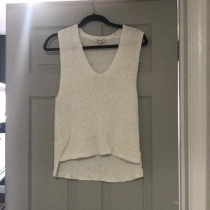 Madewell sweater tank top